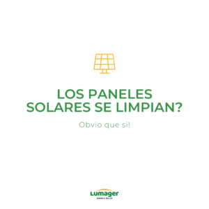 Limpieza de paneles solares